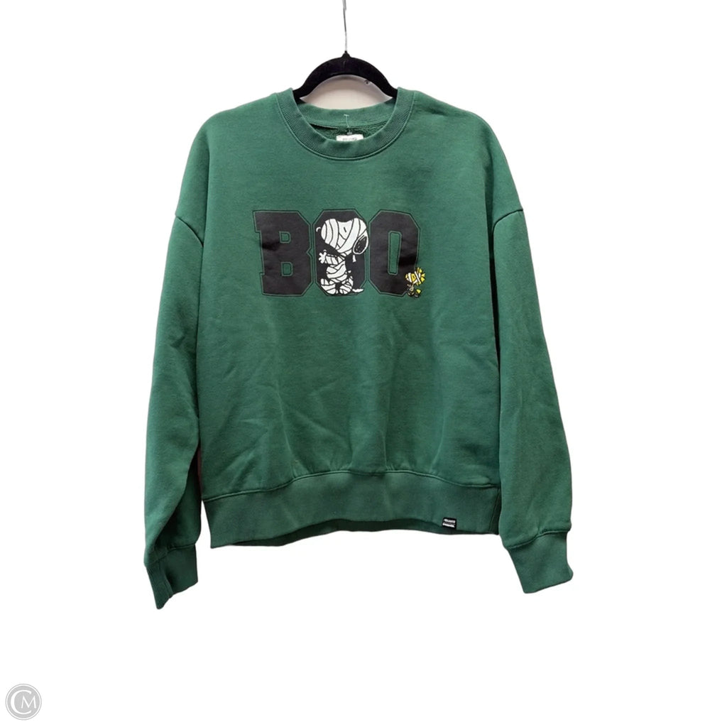 Sweatshirt Crewneck By Rsq In Green, Size: L