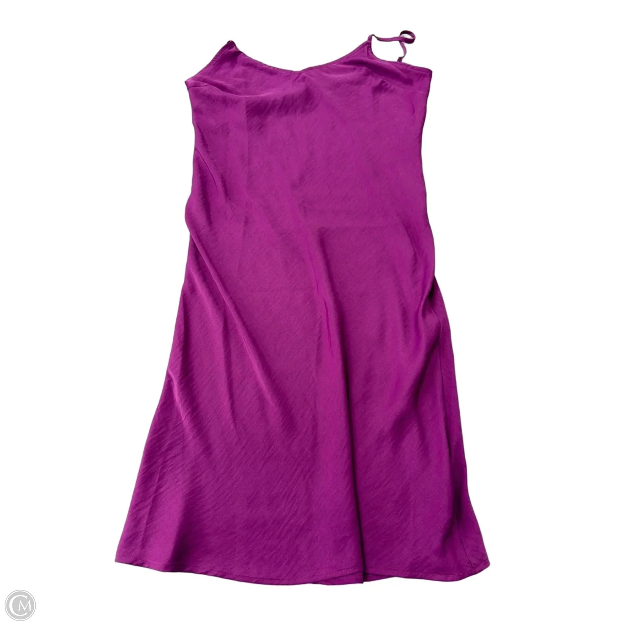Dress Casual Midi By A New Day In Purple, Size: S