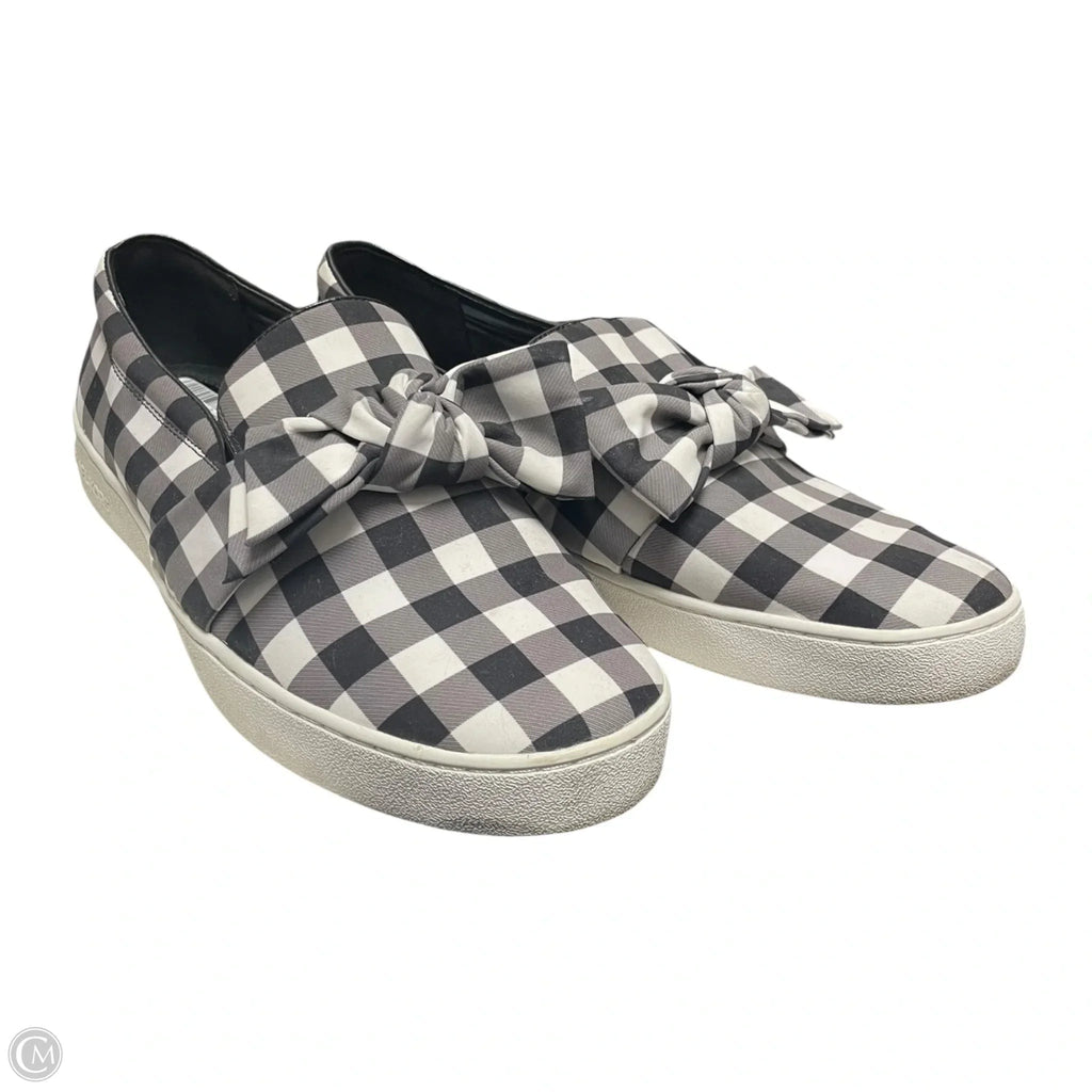 Shoes Flats By Michael By Michael Kors In Checkered Pattern, Size: 10