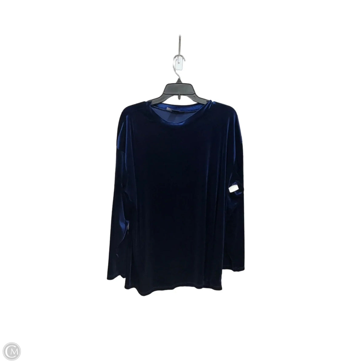 Top Long Sleeve By Ashley Stewart In Navy, Size: 2x
