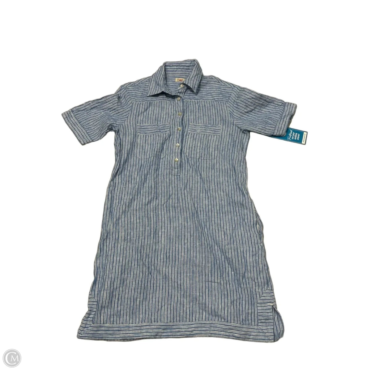 Dress Casual Short By Faherty In Blue, Size: Xs