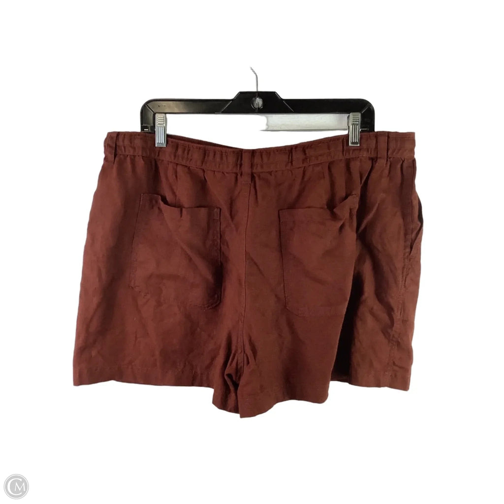 Shorts By Madewell In Brown, Size: Xl