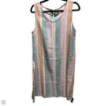 Dress Casual Short By Max Studio In Green & Pink, Size: L
