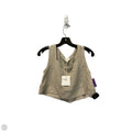 Top Sleeveless By Clothes Mentor In Tan, Size: L