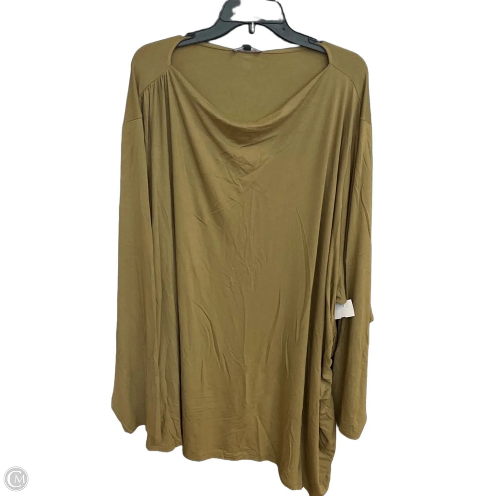 Top Long Sleeve By Universal Standard In Green, Size: 4x
