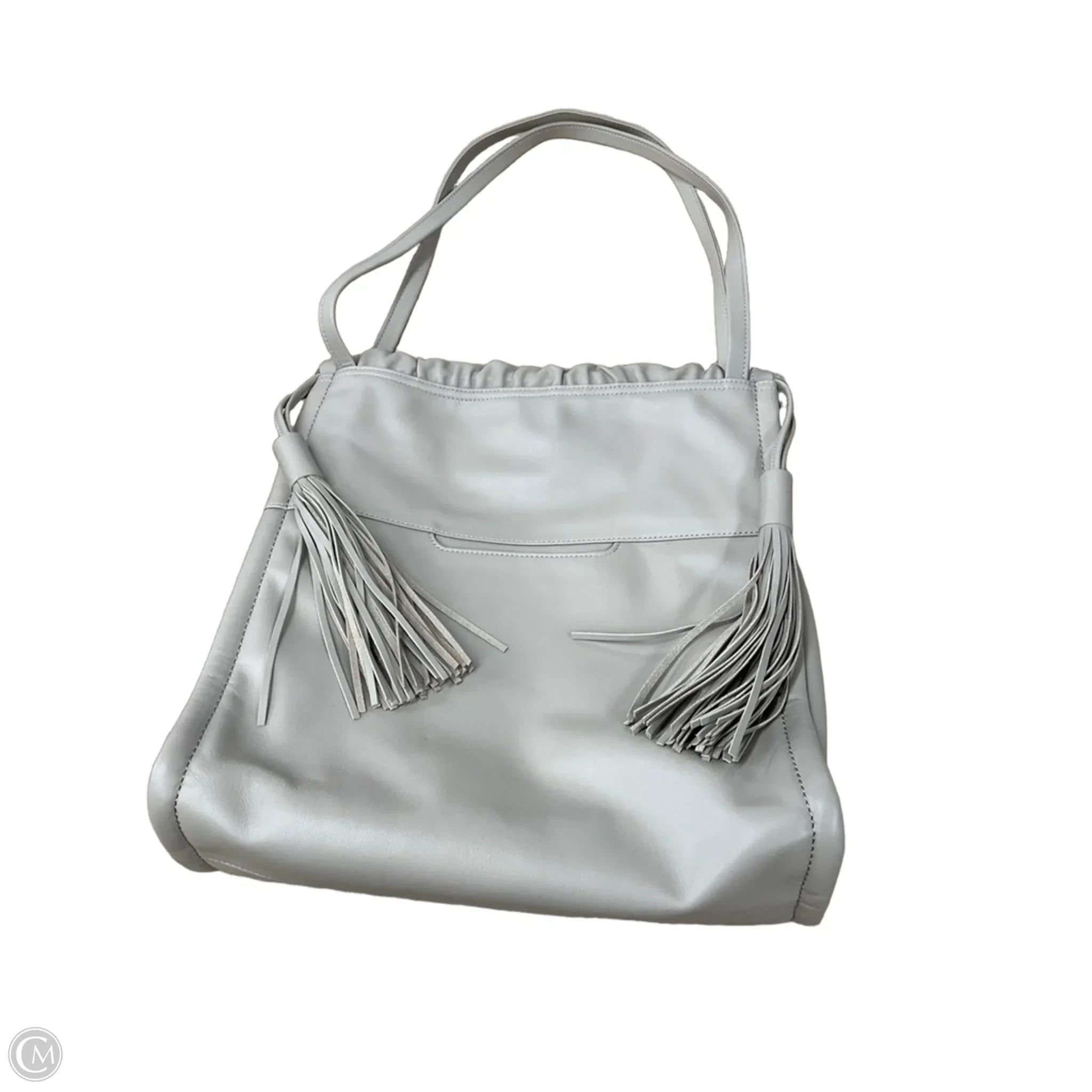 Handbag Leather By Hobo Intl, Size: Large