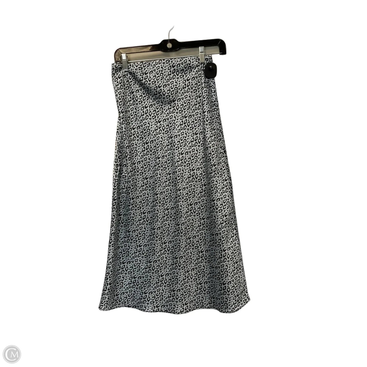 Skirt Maxi By Mi Ami In Black & Blue, Size: S