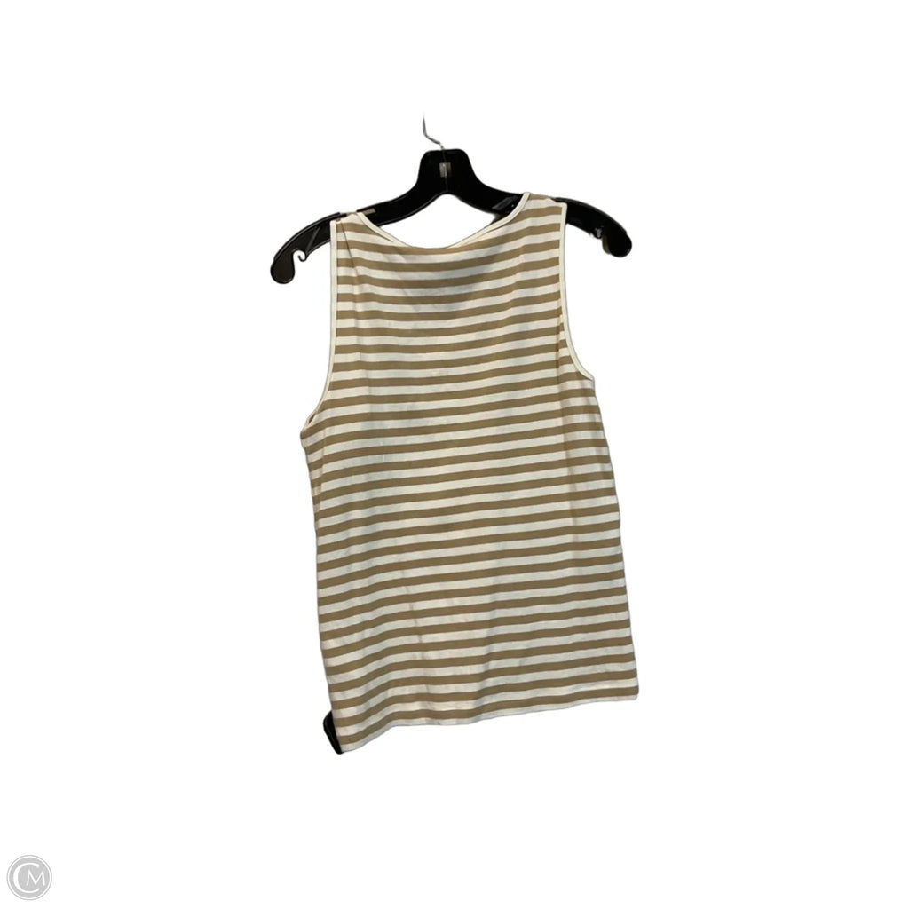 Top Short Sleeve By J. Crew In Tan, Size: M