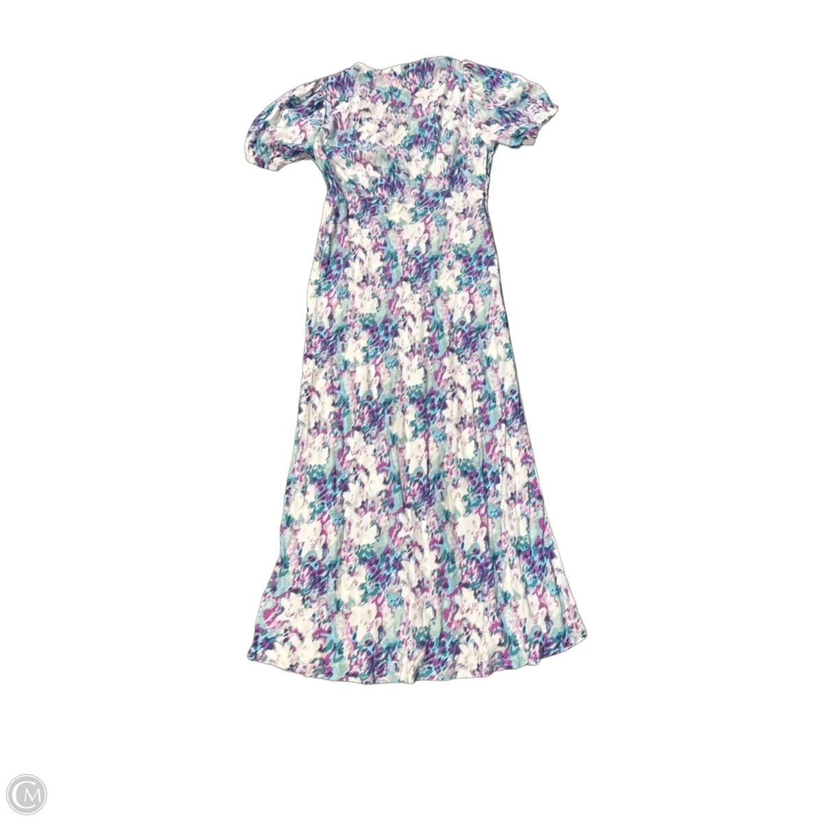Dress Casual Maxi By A New Day In Blue & Purple, Size: M