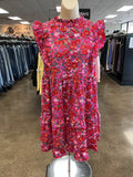 Dress Casual Short By Jodifl In Floral Print, Size:S