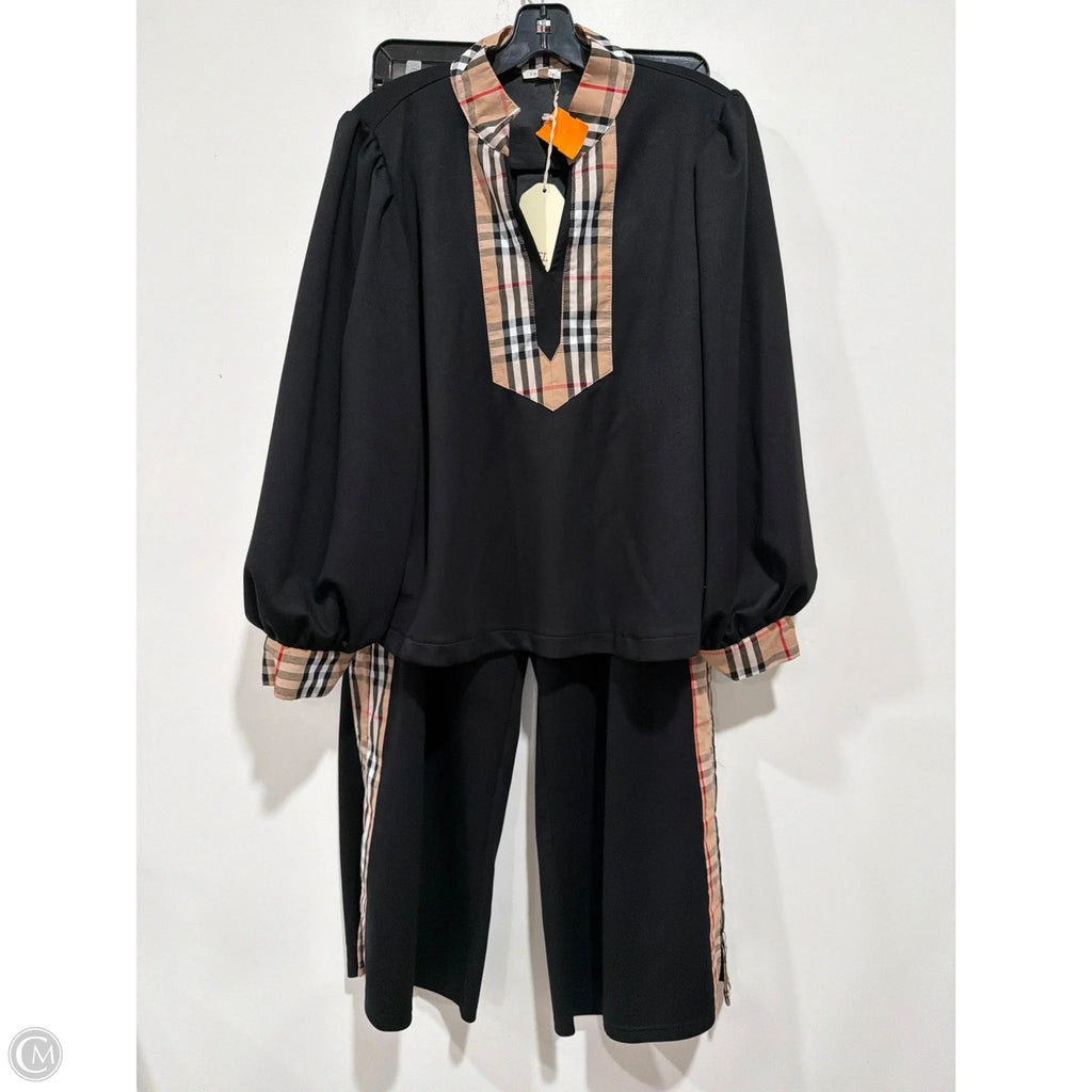 Pants Set 2pc By Jodifl In Black, Size: L