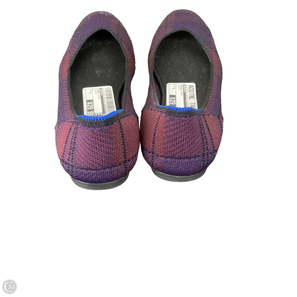Shoes Flats By Rothys In Purple, Size: 9