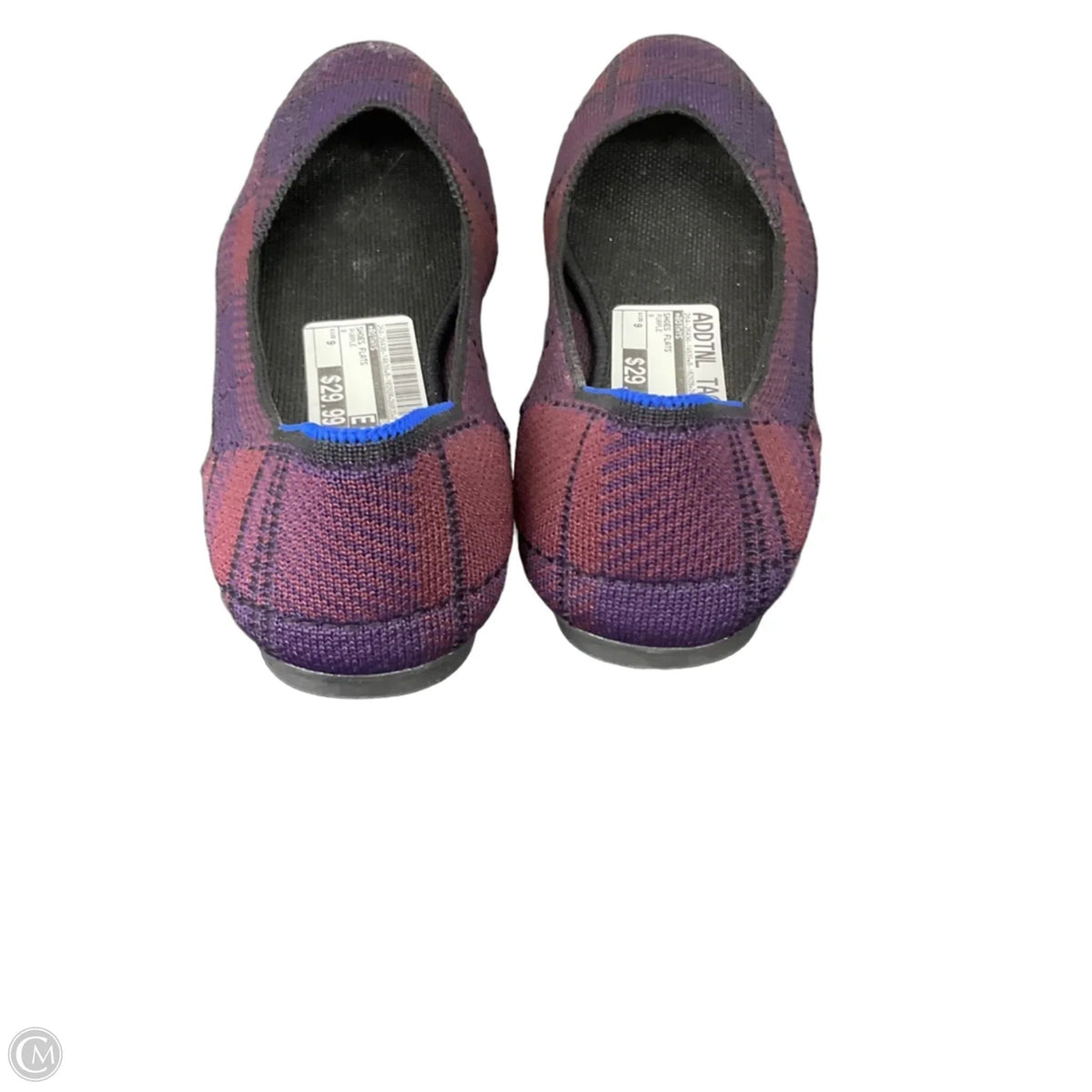 Shoes Flats By Rothys In Purple, Size: 9