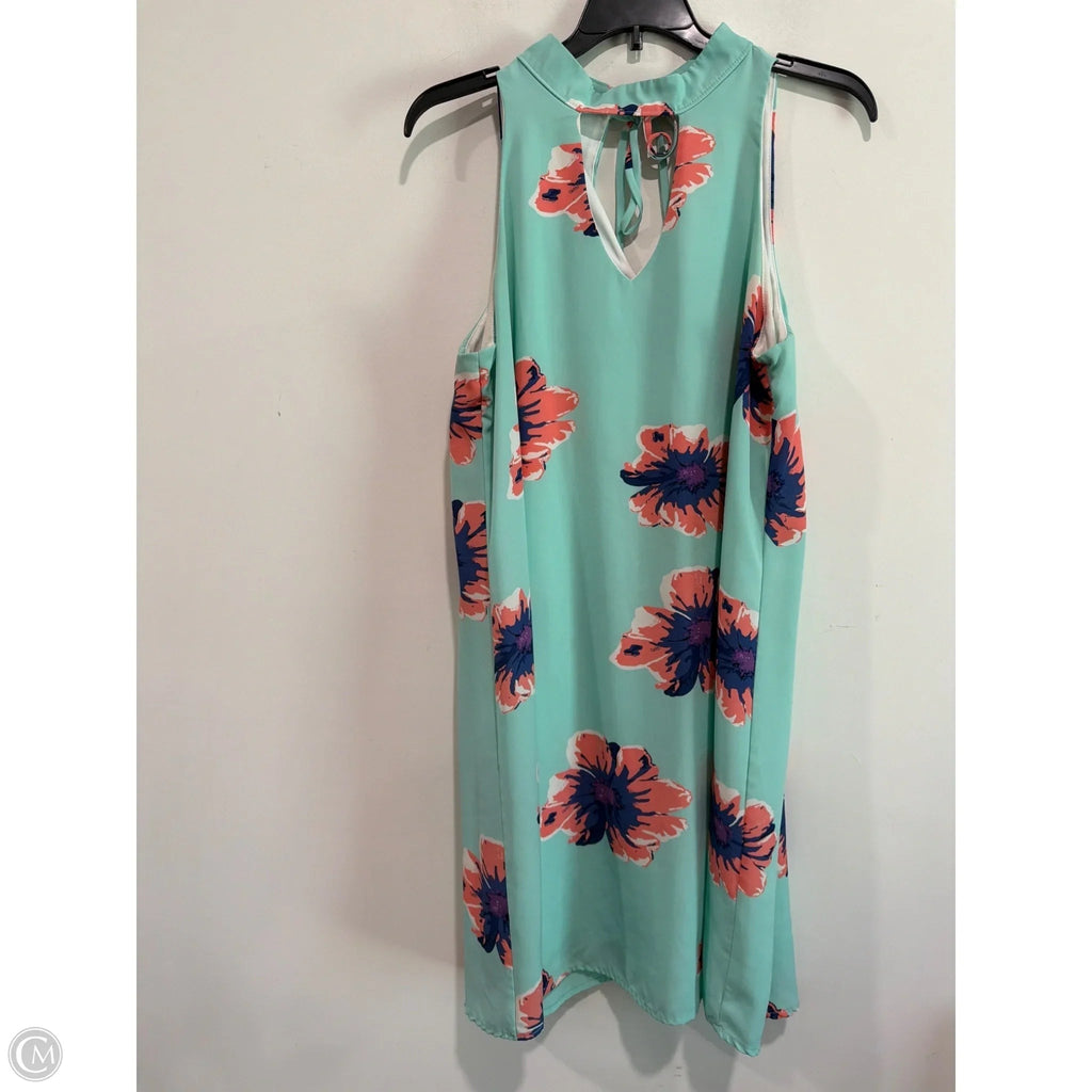Dress Casual Midi By Gilli In Green, Size: L