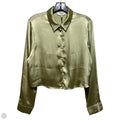 Top Long Sleeve By Ro & De In Green, Size: M