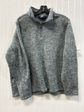 Jacket Fleece By Lands End In Grey, Size:1X