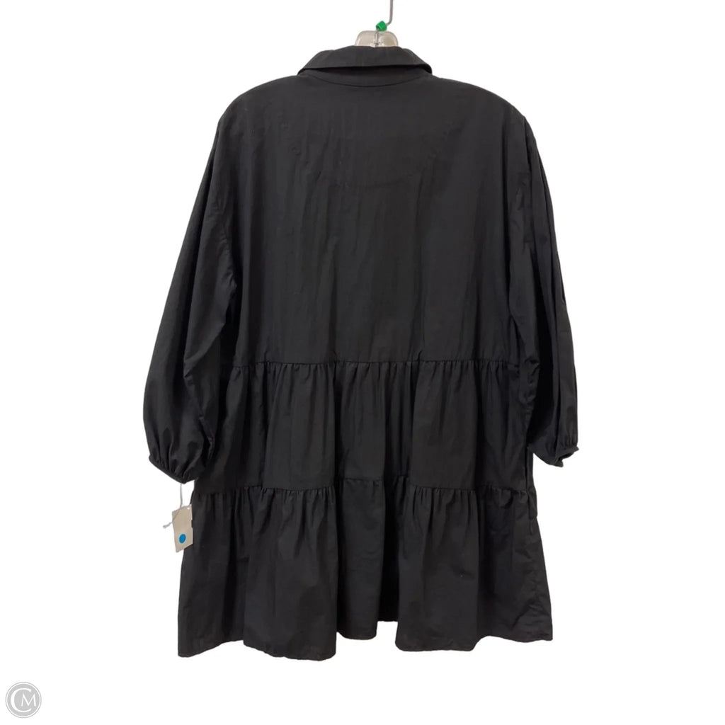 Dress Casual Midi By Maeve In Black, Size: Lp
