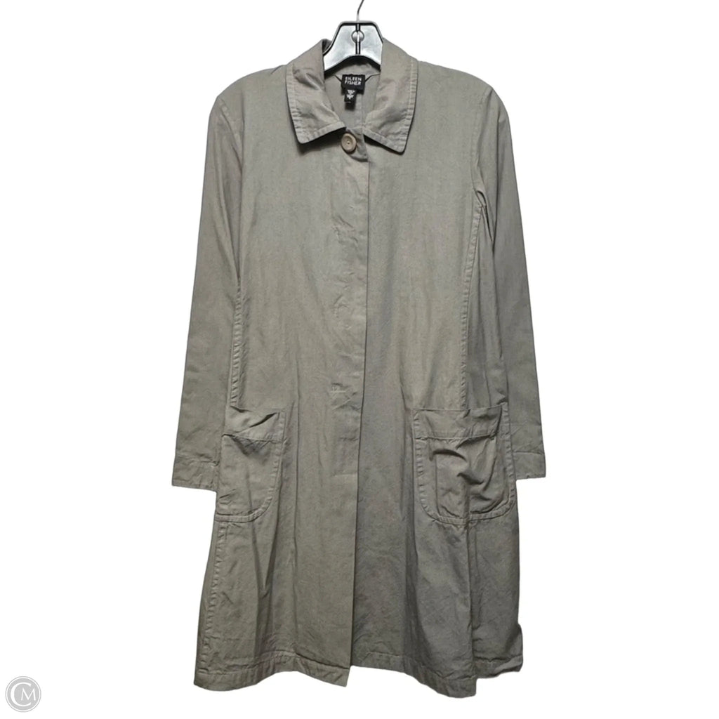 Coat Other By Eileen Fisher In Grey, Size: S