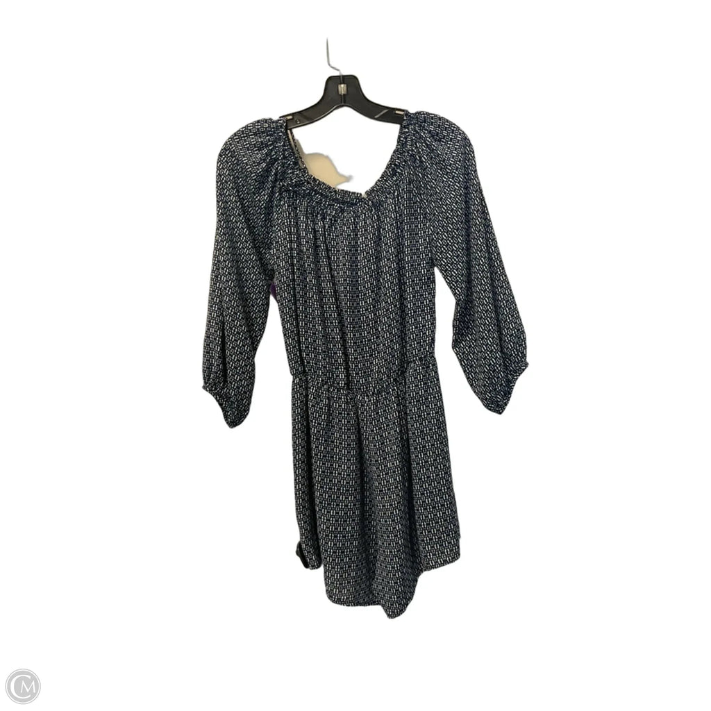 Romper By Everly In Blue & White, Size: L
