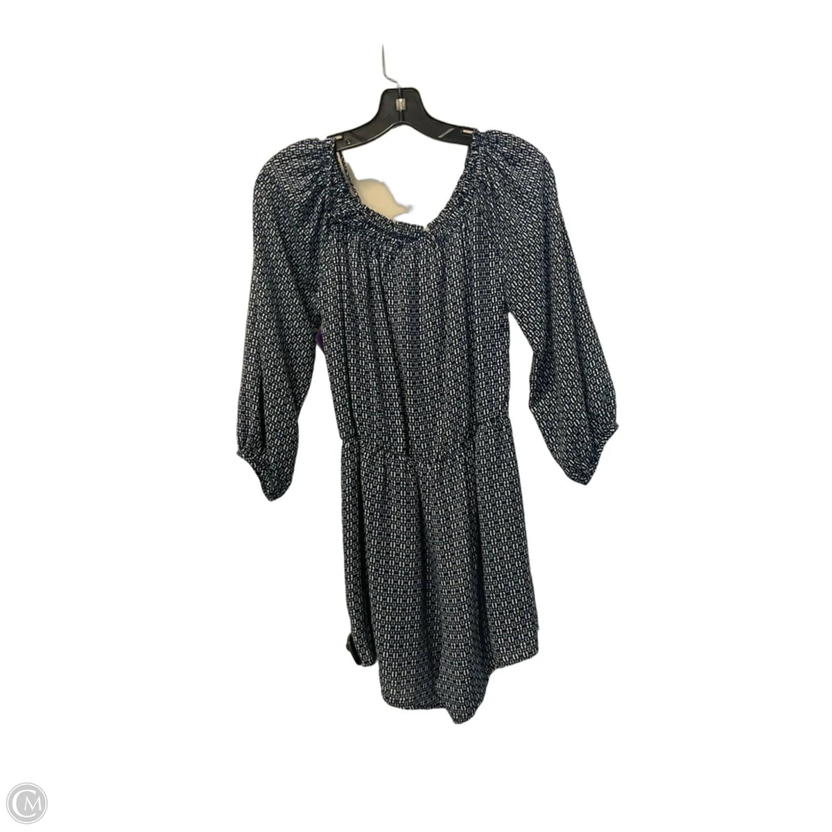 Romper By Everly In Blue & White, Size: L