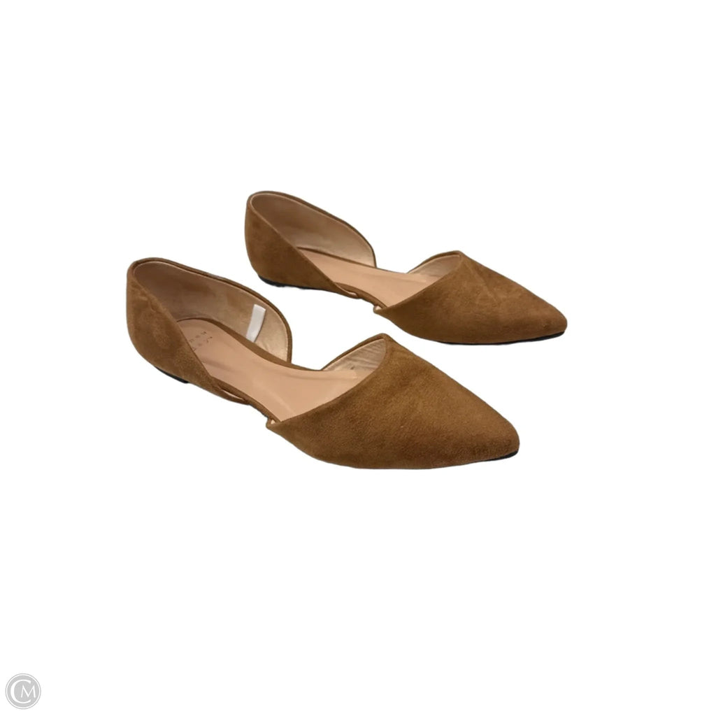 Shoes Flats By A New Day In Brown, Size: 9.5