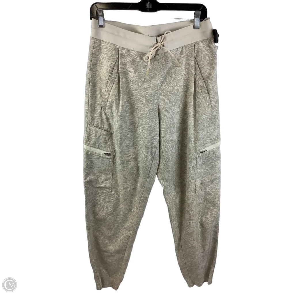 Athletic Pants By Athleta In Cream, Size: 4