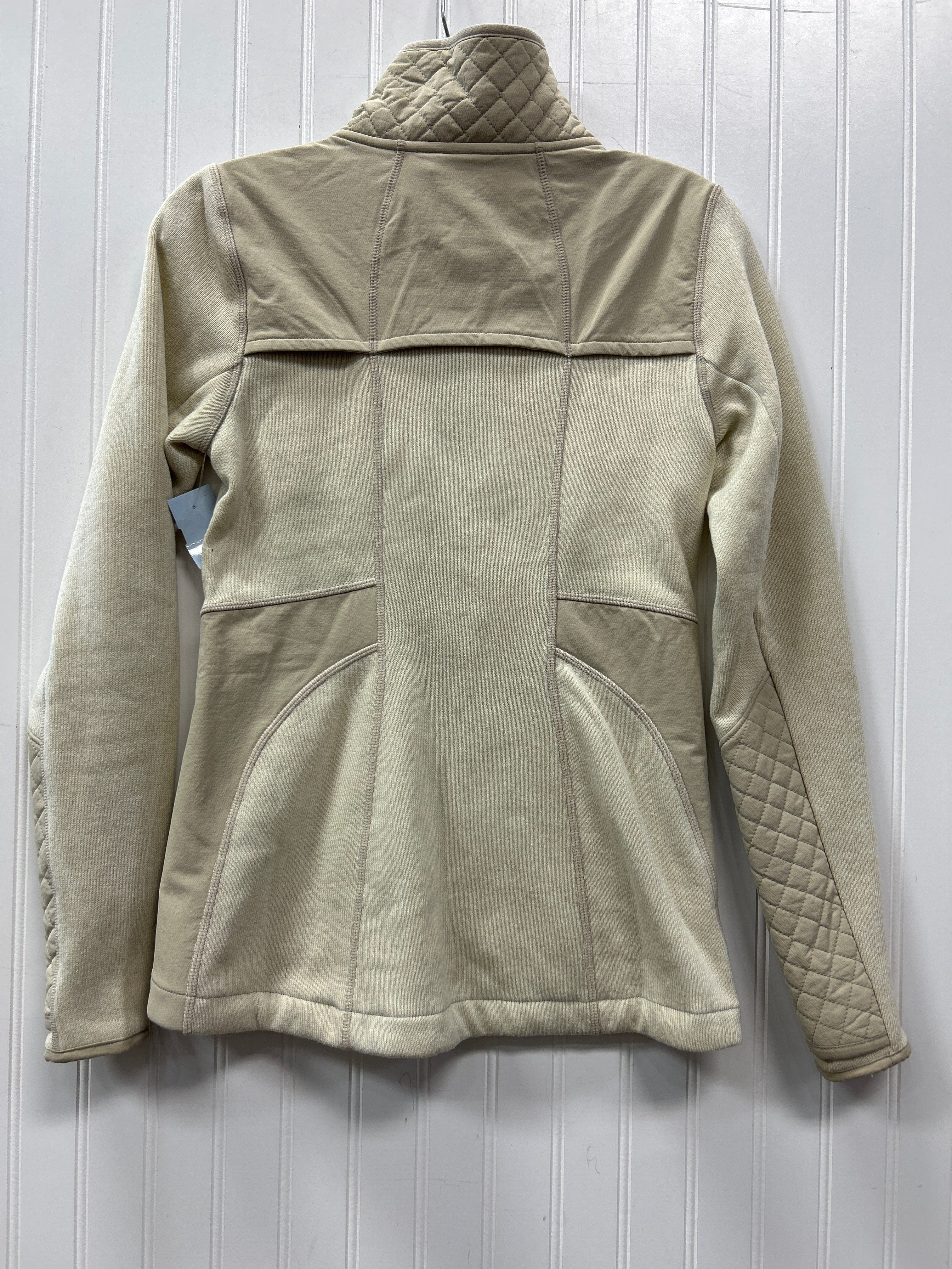 Athletic Jacket By Athleta In Cream, Size:Xs NWT