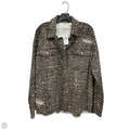 Jacket Denim By Veveret In Animal Print, Size: M