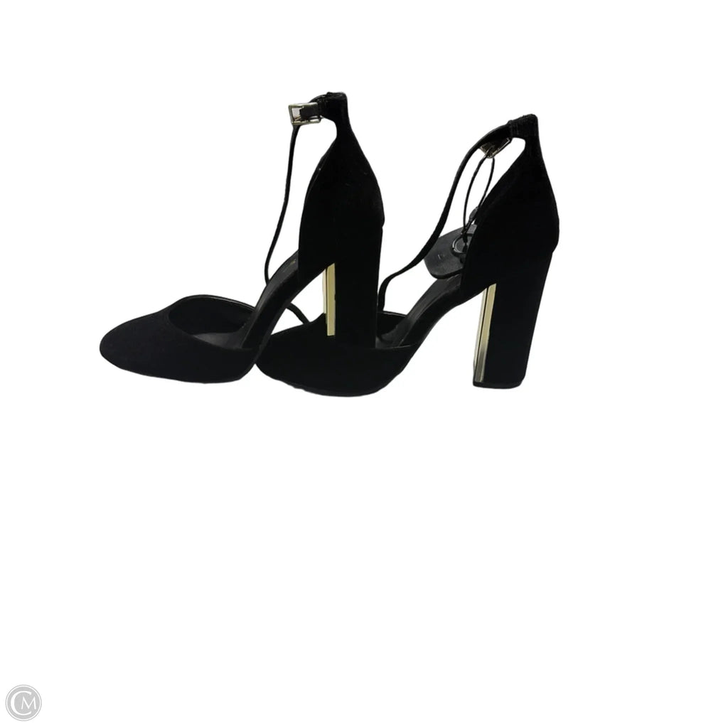 Shoes Heels Block By Lulus In Black, Size: 9
