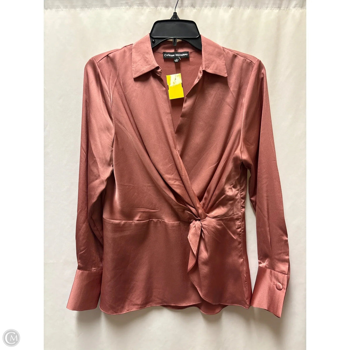 Top Long Sleeve By Catherine Malandrino In Pink, Size: S
