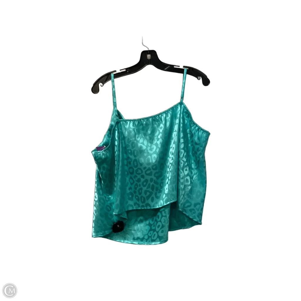 Top Sleeveless Basic By Nasty Gal In Animal Print, Size: 20