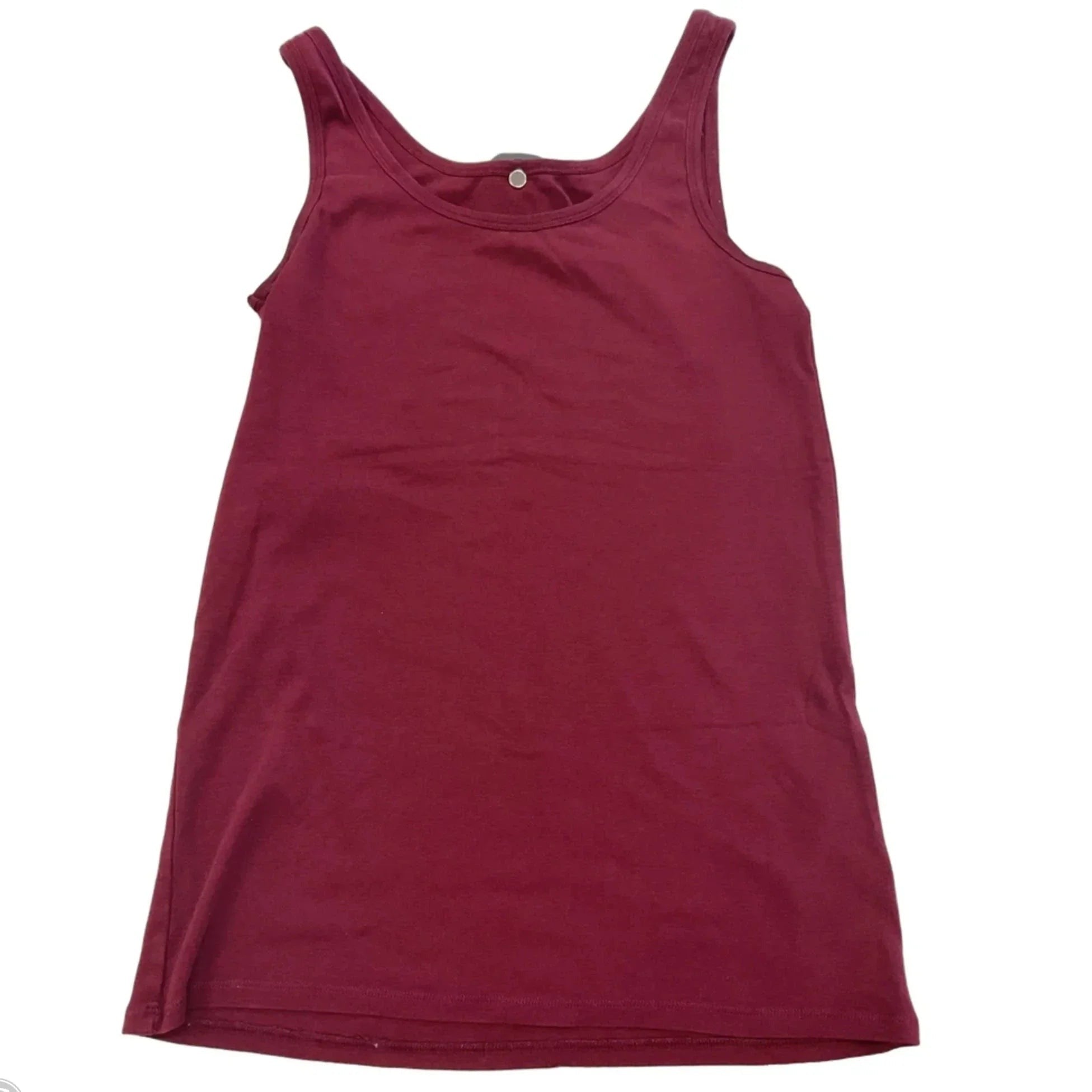 Top Sleeveless Basic By A New Day In Maroon, Size: Xl