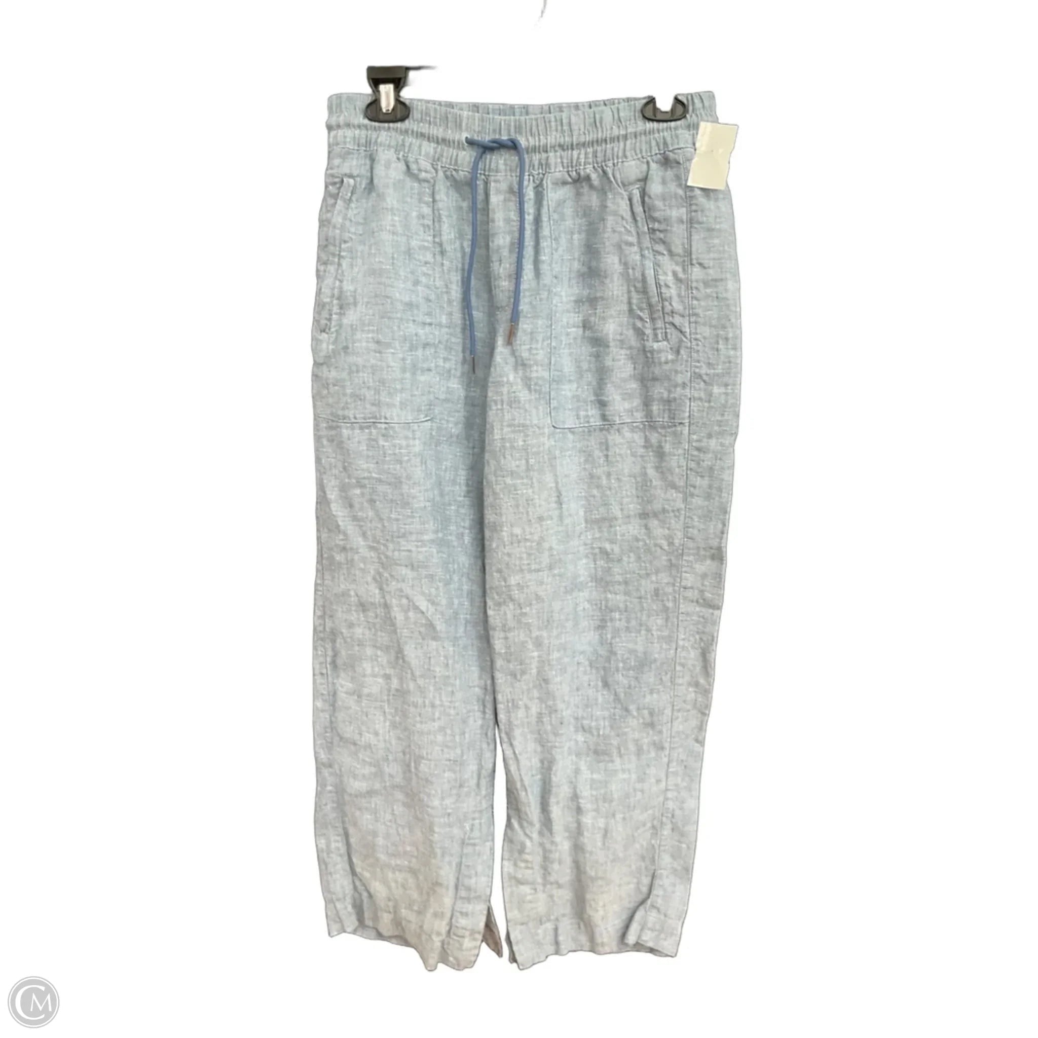 Pants Linen By Athleta In Blue, Size: 4p
