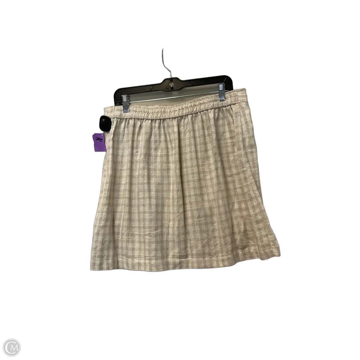Skirt Mini & Short By Max Studio In Tan, Size: Xl