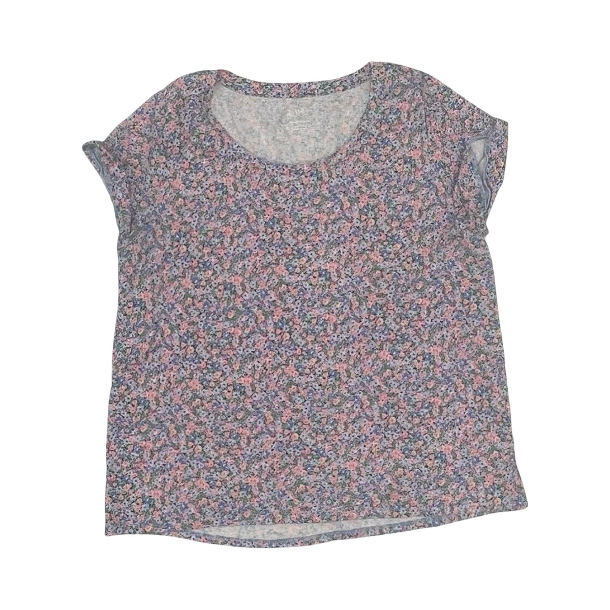 Top Ss By J. Jill In Floral Print, Size:M
