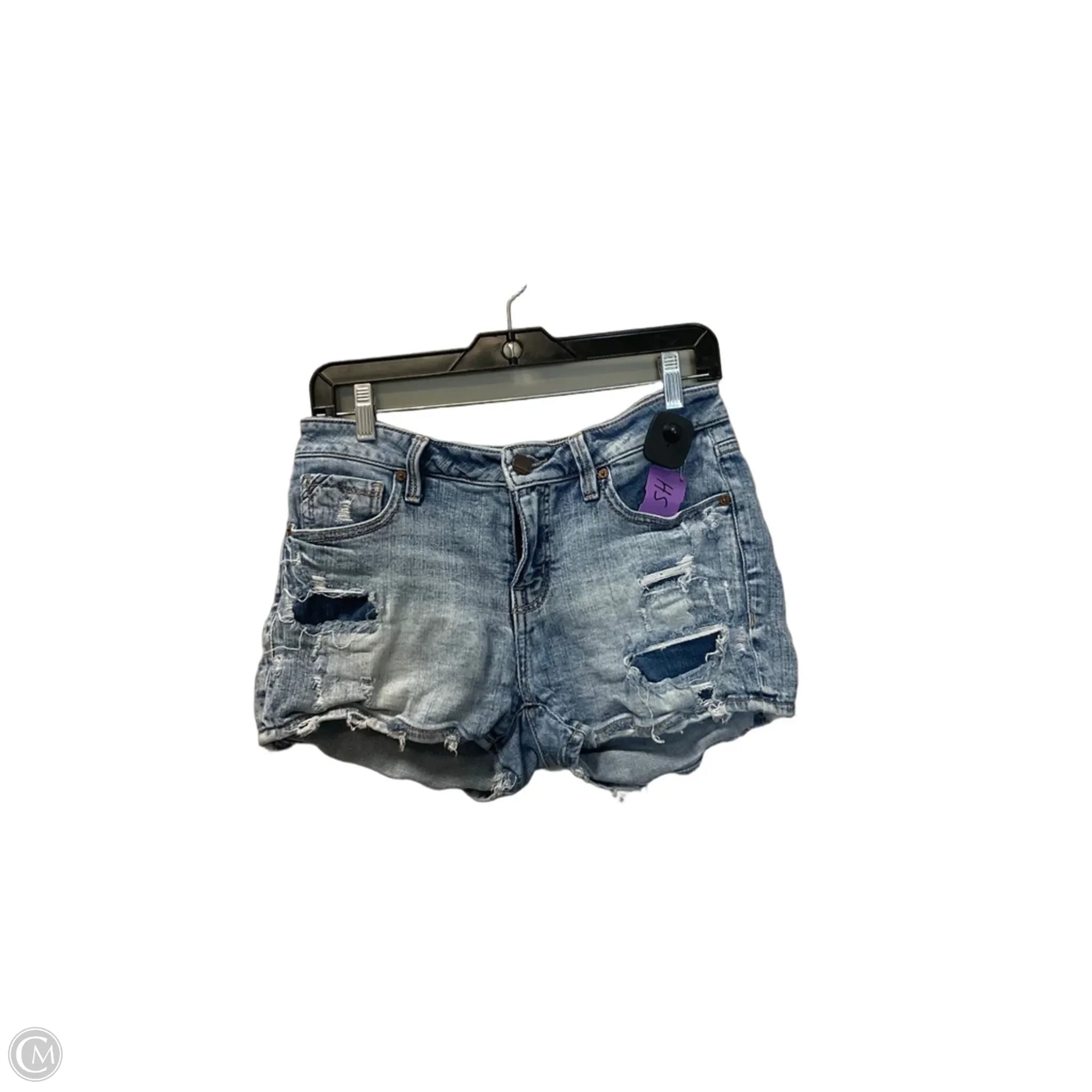 Shorts By Buckle Black In Blue Denim, Size: 4