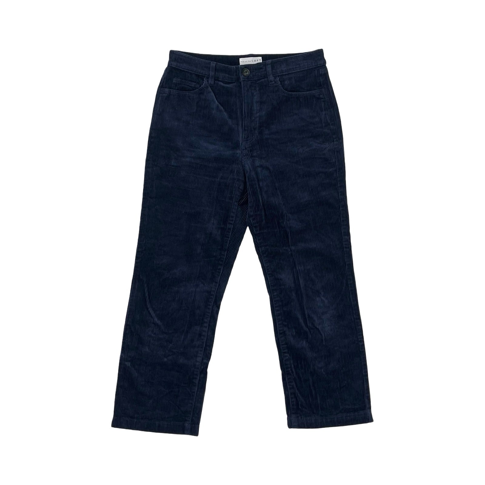 Pants Corduroy By Loft In Blue, Size:8P