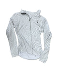 Top Ls By Clothes Mentor In Grey & White, Size:S