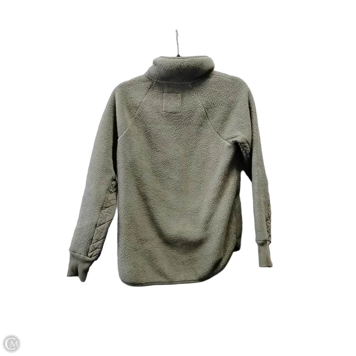 Jacket Fleece By Abercrombie And Fitch In Green, Size: Xs