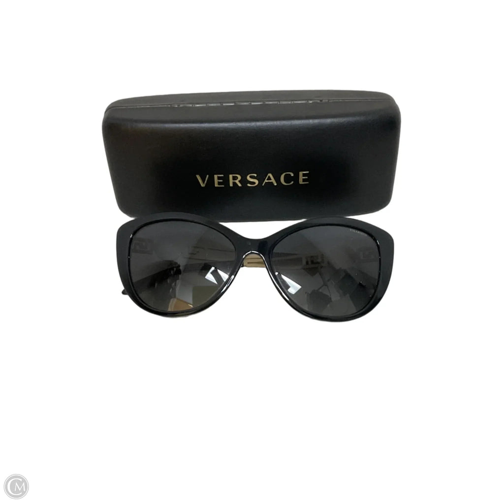 Sunglasses Luxury Designer By Versace, Size: