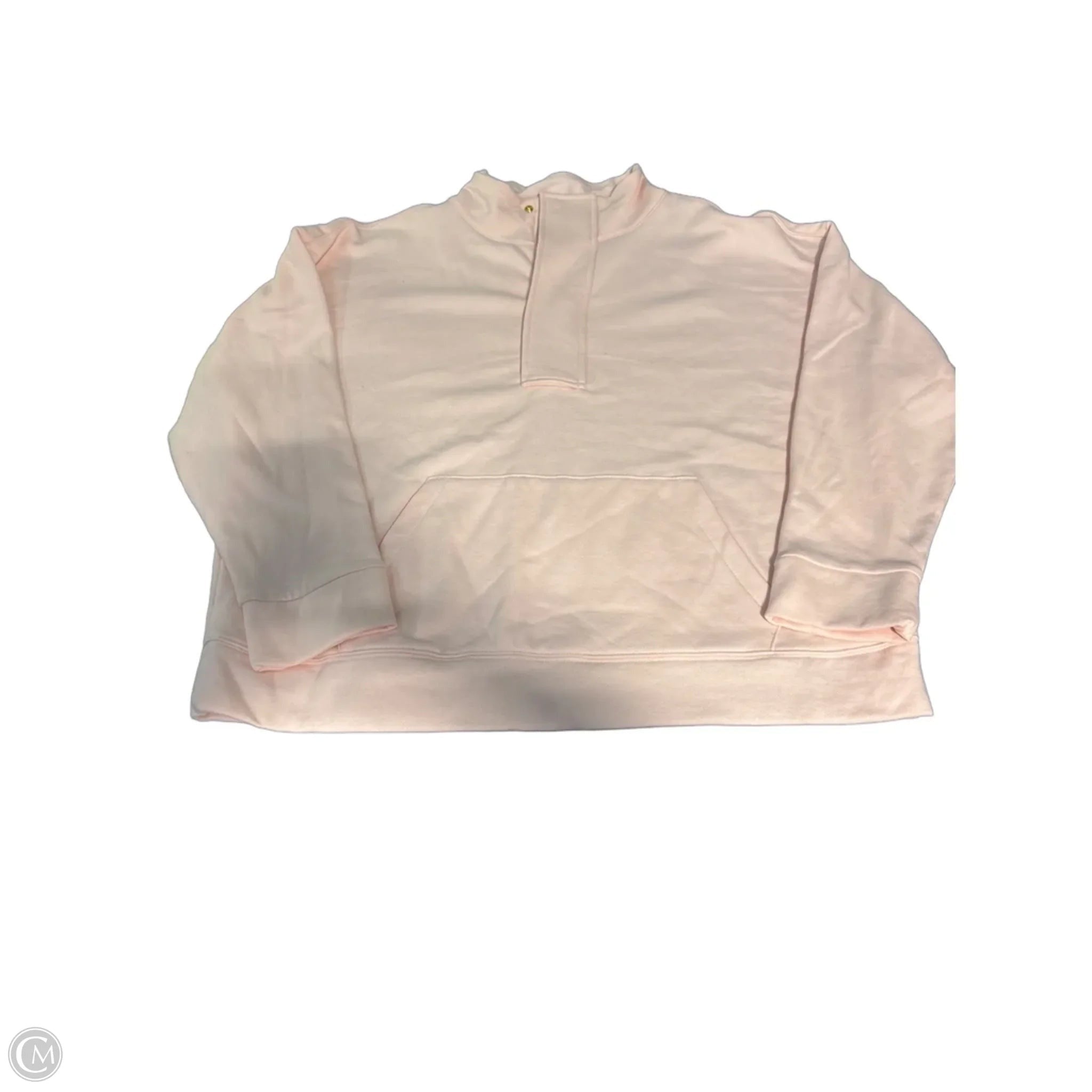 Sweatshirt Collar By A New Day In Pink, Size: Xxl