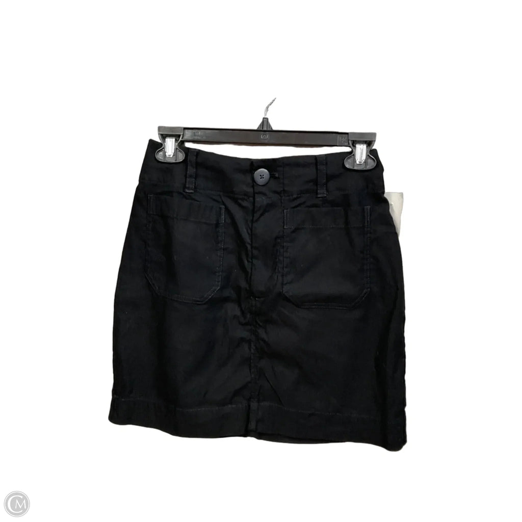 Skirt Mini & Short By Maeve In Black, Size: 2