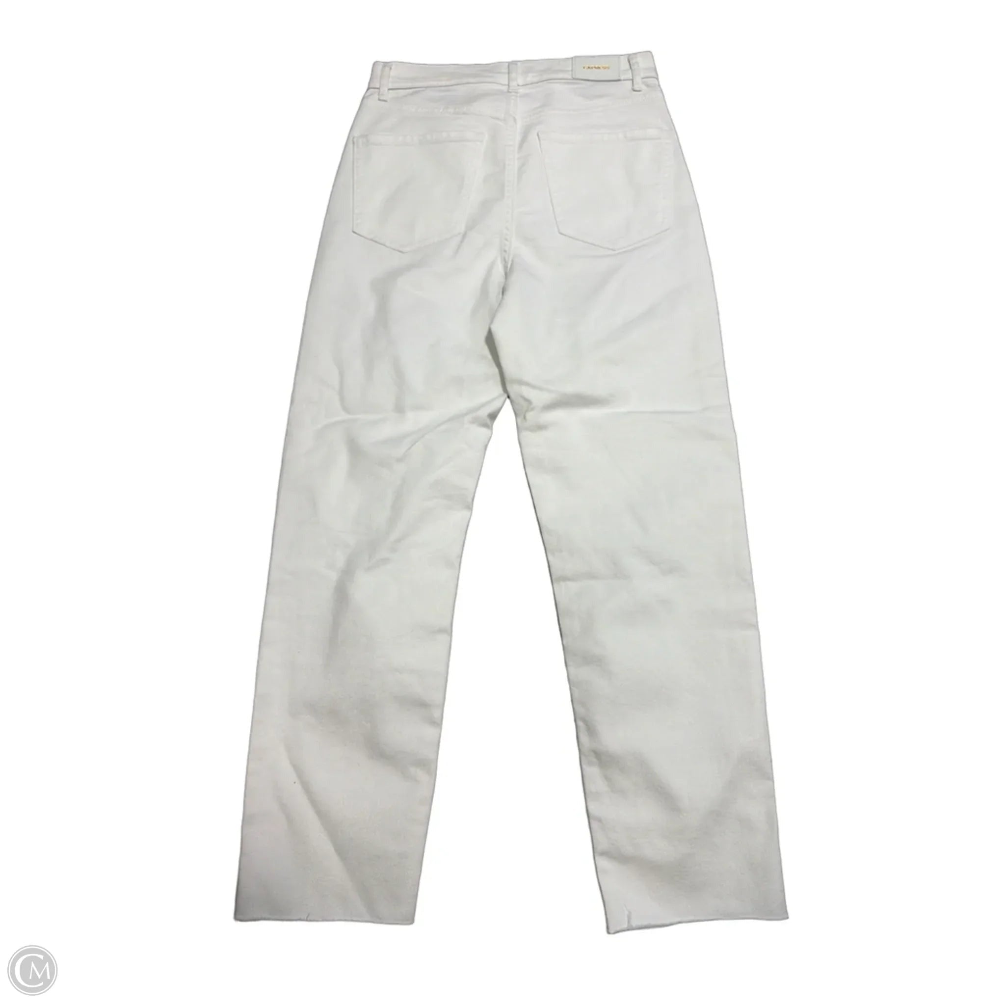 New! Jeans Straight By Express In White, Size: 4