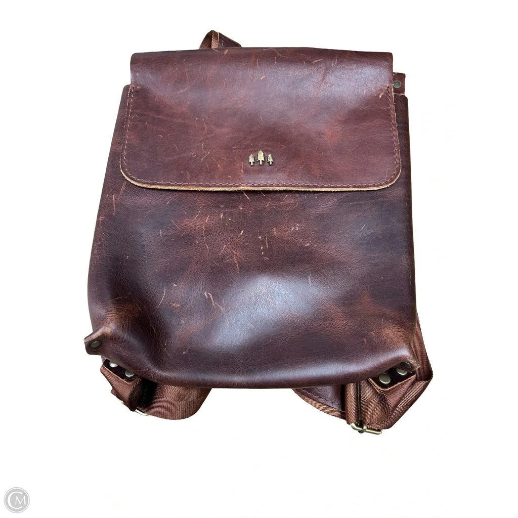 Backpack Leather By Portland Leather, Size: Small