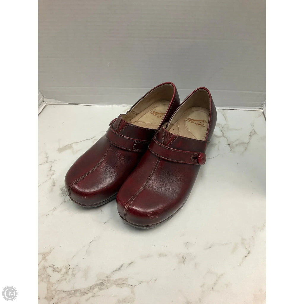 Shoes Heels Platform By Dansko In Red, Size: 7.5