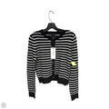 Cardigan By Love Tree In Black & White, Size: S