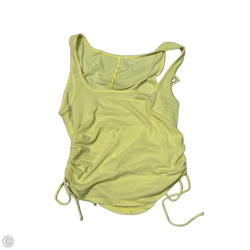 Top Sleeveless By Pilcro In Yellow, Size: M