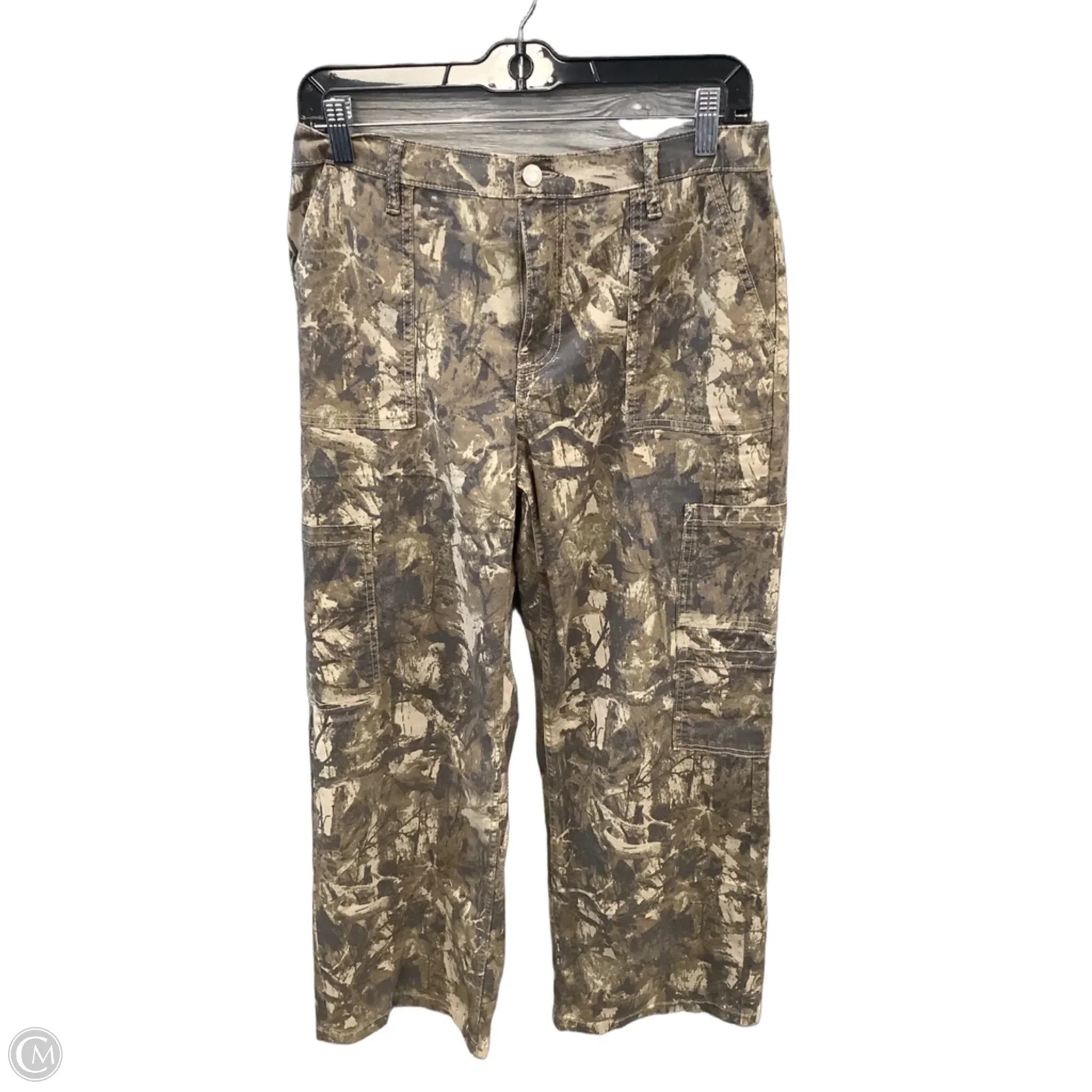 Pants Cargo & Utility By No Barriers In Camouflage Print, Size: 8