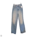 Jeans Straight By Mother In Blue Denim, Size: 0