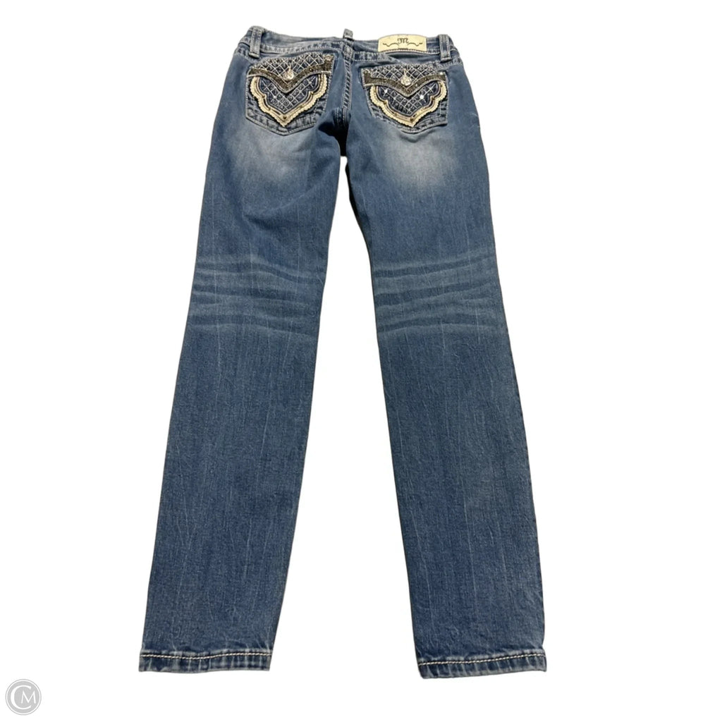 Jeans Straight By Miss Me, Size: 4